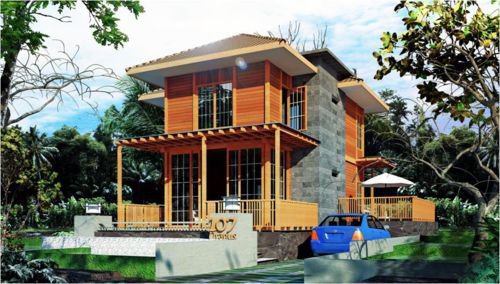 70 Desain Rumah  Kayu  Minimalis Sederhana  dan Klasik 