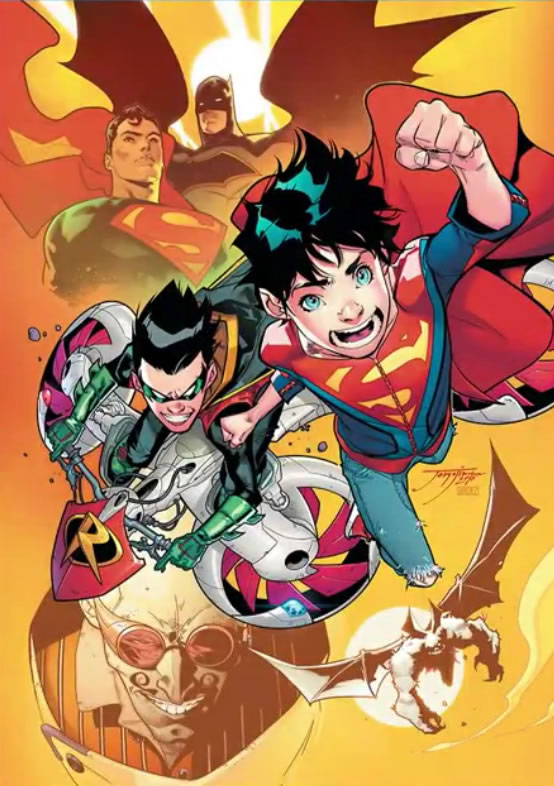 US News DC: Filhos de Batman e Superman juntos em nova revista da DC Comics