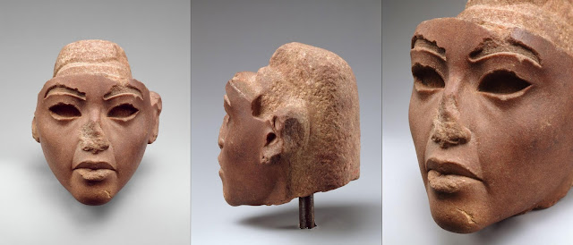 Face from a Composite Statue, probably Queen Tiye