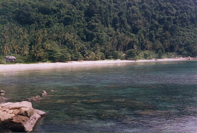 Dad in addition to fille gear upward to banking enterprise check the fish bestthailandbeaches: Perhentian Islands.