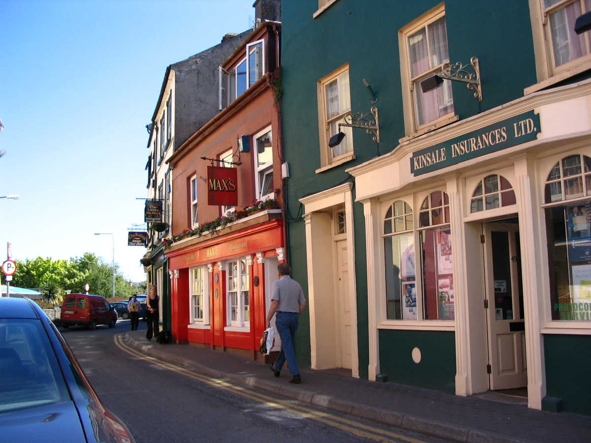 Storefronts of county Cork, Ireland.