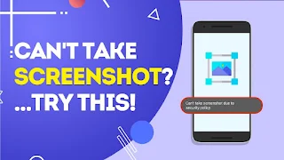 fix can't take screenshots due to the security policy on Telegram