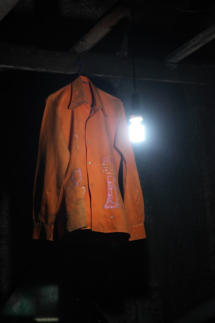 Fela's shirt hanging