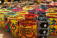 Сувениры из Колумбии - рюкзаки вайю