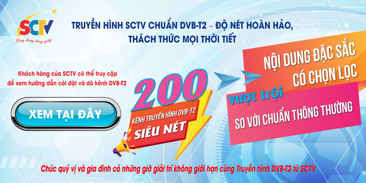 Truyền hình cáp SCTV Quận 2