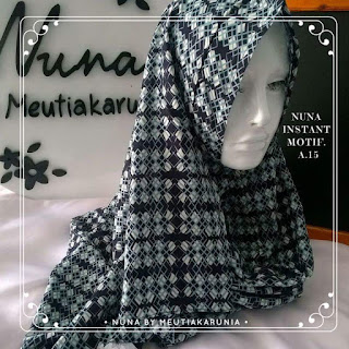 hijab nuna instan motif A.15