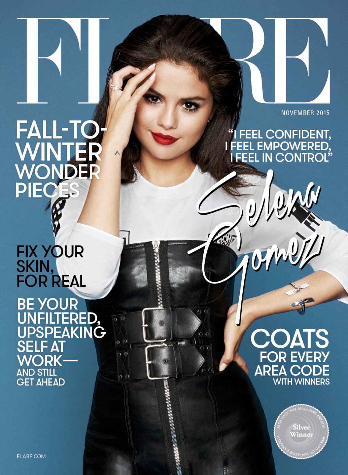 Selena Gomez Flare Magazine November 2015 photo