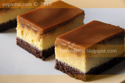 Tarta de queso y caramelo