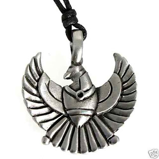 34I Silver PEWTER Fire Bird PHOENIX PENDANT Necklace