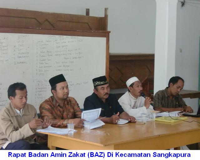 Rapat BAZ Bahas Zakat Zakat Fitrah Senilai Rp.20ribu 