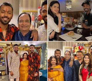 Hardik Pandya Family