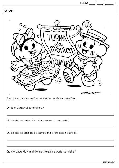 Resultado de imagem para atividades  matematica carnaval ensino fundamental