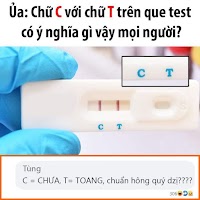 "Ý nghĩa" của chữ C và T trên que test covid-19