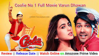 Coolie No 1 Full Movie Varun Dhawan Review, Release Date, Watch Online on Amazone Prime Video