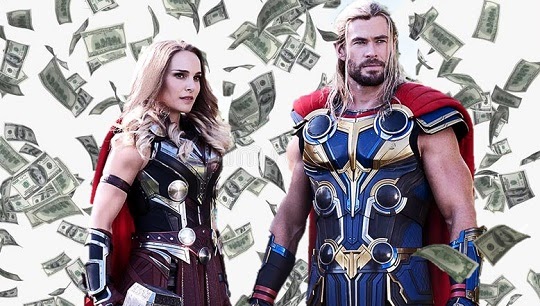Thor: Amor e Trovão' lidera bilheteria nacional em semana de estreia, e  fatura R$ 35 milhões, Cinema