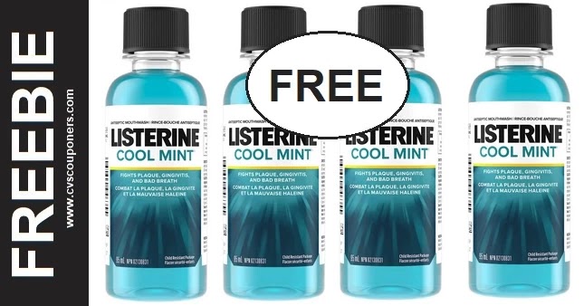 FREE Listerine Mouthwash at CVS 3/7-3/13