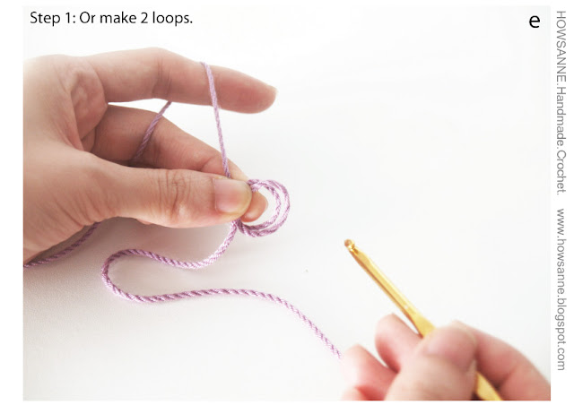 Howsanne Handmade Crochet magic ring tutorial