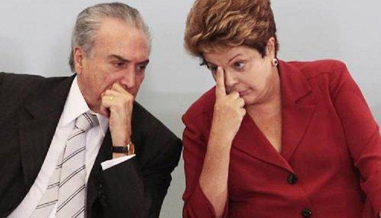 Líderes de partidos aliados divulgam nota de apoio a Dilma e Temer