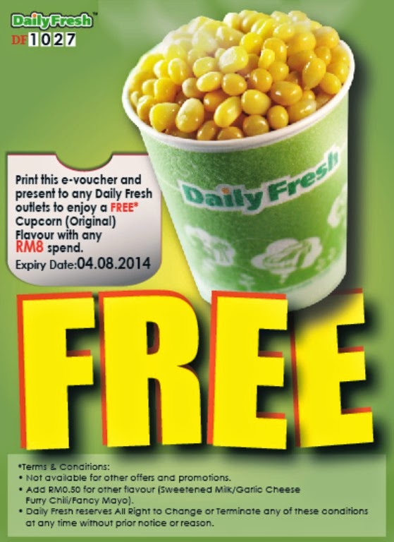 Voucher Daily fresh 