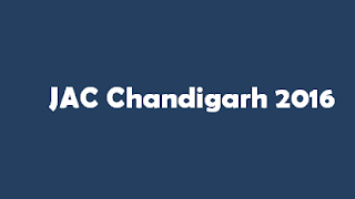 JAC Chandigarh 2016