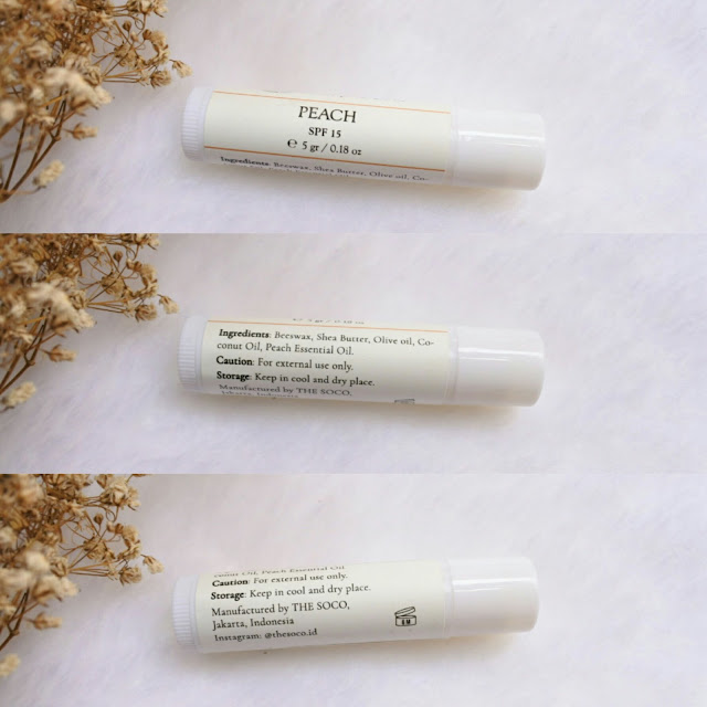 Review The Soco Natural Lip Balm