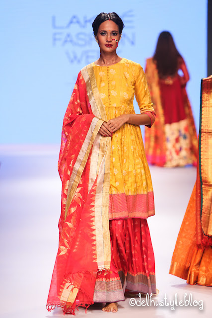 Gaurang Shah LFW AW15 Samyukta Varanasi handloom