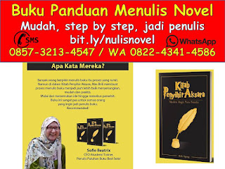 Resep Ajaib Menulis Novel semudah menghitung 1, 2, 3