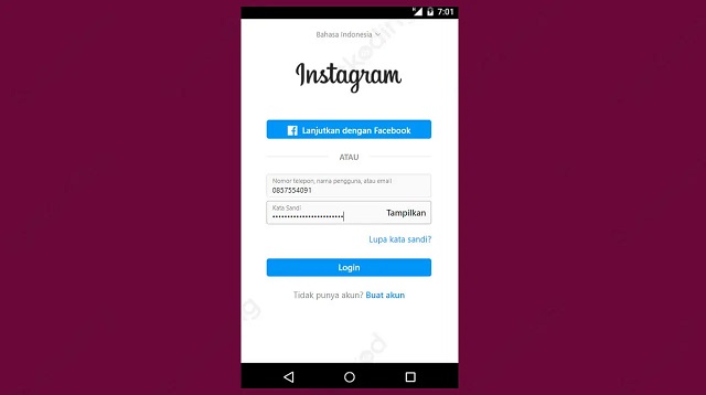 Cara Login Instagram Tanpa Diketahui Pemiliknya