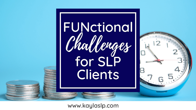 FUNctional Challenges for Speech-Language Therapy Clients