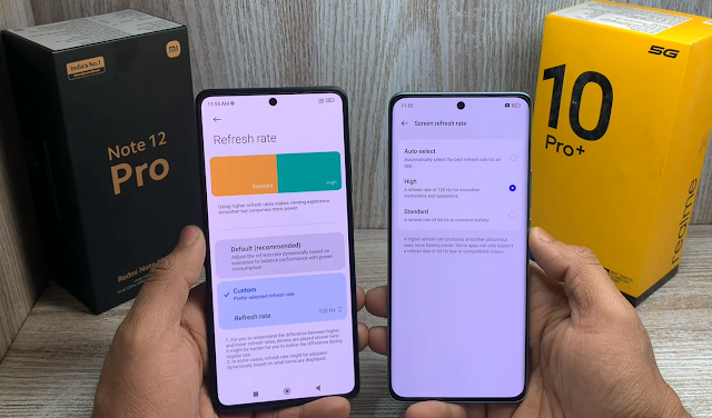 Redmi Note 12 Pro vs Realme 10 Pro Plus