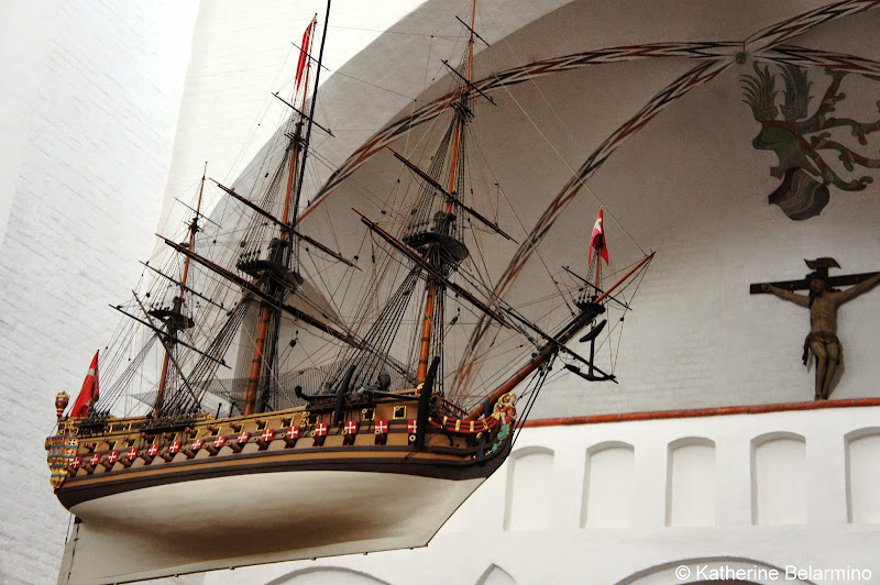 Aarhus Cathedral Votive Ship Denmark
