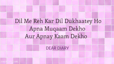 dear diary urdu poetry, love quotes, thoughts and silent words 27