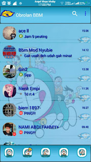 BBM Doraemon Transparan Terbaru 2016 v3.0.1.25