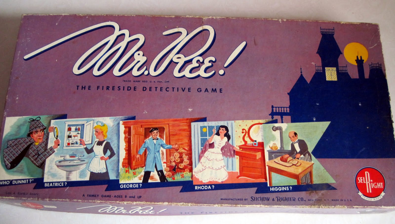 Tracy's Toys (and Some Other Stuff): Mr. Ree! Board Game