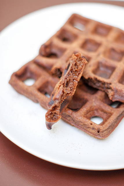 gaufre au chocolat