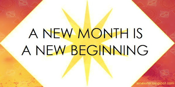 A New Month is a New Beginning (Housewife Sayings by JenExx)