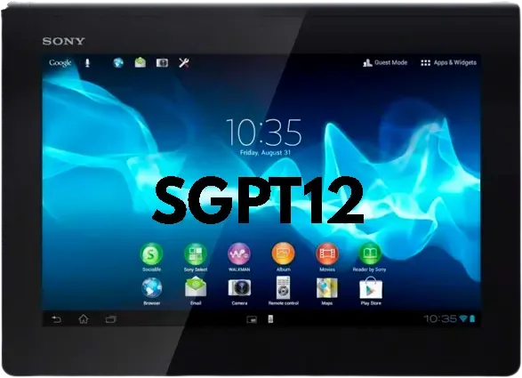 Firmware For Device Sony Xperia Tablet S 3G SGPT12