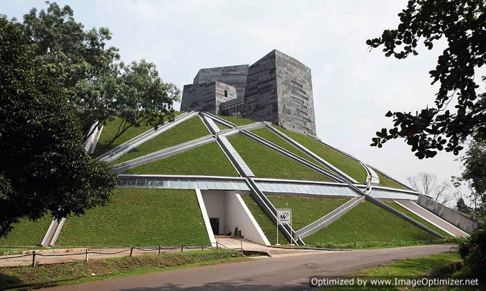 Library, Indonesia, UI, University of Indonesia, Central Library of the University of Indonesia, Architecture