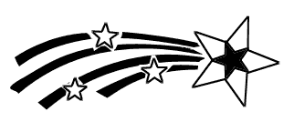 Shooting Star Tattoo Designs