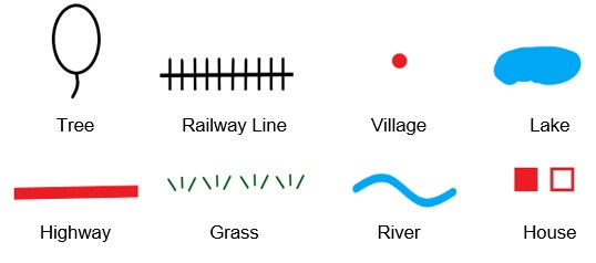 map symbol for lake Grade 3 Social Science Chapter 4 Maps map symbol for lake