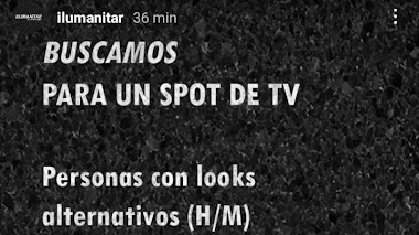 CASTING en ASUNCIÓN: Se buscan personas con LOOKS ALTERNATIVOS de 23 a 30 años para SPOT DE TV / PARAGUAY