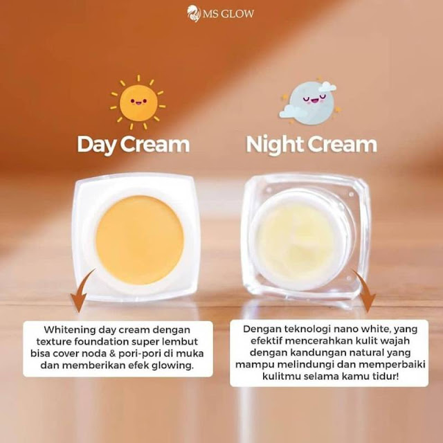 Gunakan Day Cream atau Night Cream