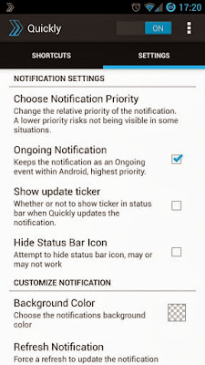 Quickly Notification Shortcuts v2.1.2.0 APK