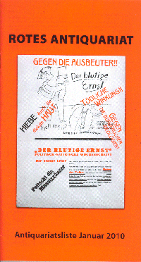 Abb.: George Grosz, Der blutige Ernst. Politisch-satirische Wochenschrift. Gegen die Ausbeuter, Trianon-Verlag 1919