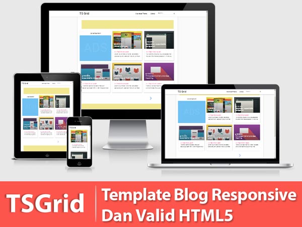 Free Ts Grid HTML5 Template Blogspot