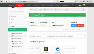 rancaekek.com cpanel hosting manager by rio rancaekek kencana bandung