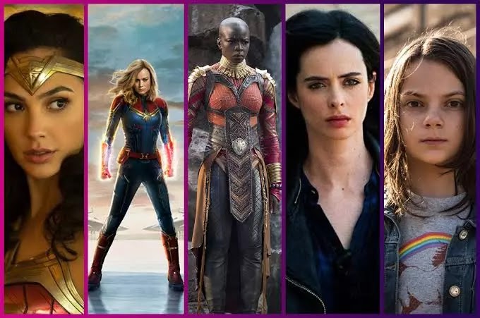 Female led Superhero movies are establishing new records.