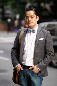 Soo Kim Bowtie Seattle Street Style Fashion 