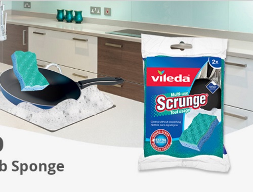 FamilyRated Vileda Scrunge Multi-Use Scrub Sponge