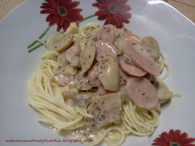 Resepi Spaghetti Carbonara Guna Susu - copd blog g